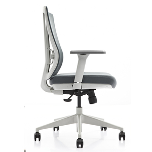 Poltrona Direzionale Moderna di Alta Qualità con Braccioli Regolabili 3D, Sedia Ergonomica con Tessuto Resistente e Base in Alluminio per <span class=keywords><strong>Ufficio</strong></span> - Product Image 3