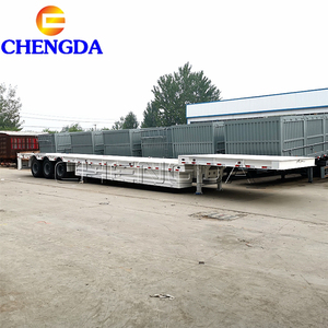 Heavy Duty <span class=keywords><strong>3</strong></span> 4 Eixo Eixo Baixa Plataforma Reboque Lowboy Lowbed Reboque Mafi