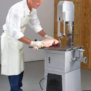 Jg250 beste verkauf comercial gefrorene hähnchen fleisch knochen cutter schneiden maschine/metzger fleisch band knochen sah in zhejiang wuyi