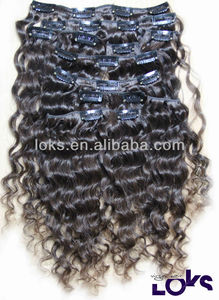 Mujeres texturado por materias primas clip en <span class=keywords><strong>a</strong></span> granel al por mayor <span class=keywords><strong>de</strong></span> la trama ondulado <span class=keywords><strong>de</strong></span> 28 pulgadas rubio miel 1b/27 613 brasileño clip en la extensión del <span class=keywords><strong>pelo</strong></span> - Product Image 6