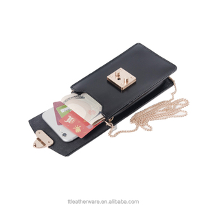 Women Veg Tanned Leather Mini Phone Bag Shoulder Crossbody Bag - Product Image 3