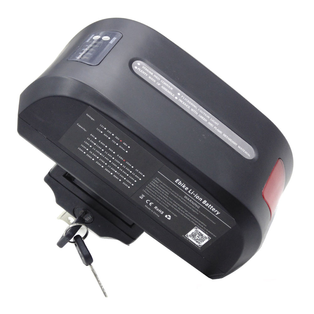 36V 48V Batteria Pieghevole Per Bici Elettrica Scarica Inferiore 10Ah