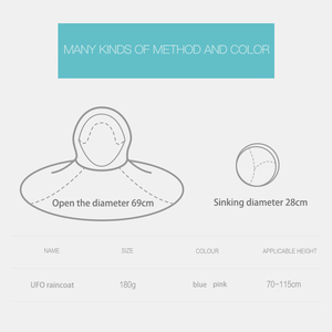 Amazon Outdoor Mode Transparante Kinderen Regenjas Paraplu - Product Image 6