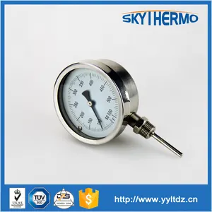 China großhandel dampf spannung thermometer wasser rohr temperatur gauge