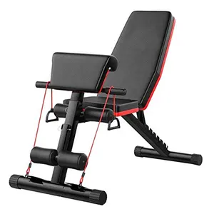 Multi Gym Dapat Disesuaikan Olahraga Perut Mesin Kebugaran Latihan Sit Up Bench dengan Dumbbell