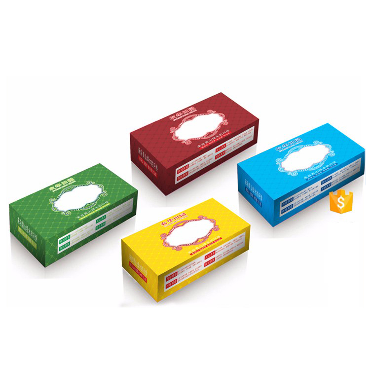 Custom Design Printed Paper Tissue Packaging Box Wholesale Packaging Box for Household Product