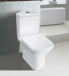 Ceramic New Design Toilet With Corner Water Tank HTT-CIS06A