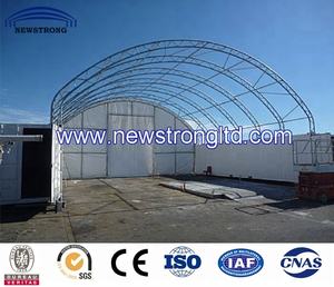 Abri de conteneur d'expédition de structure métallique de toit de dôme - Product Image 4