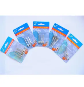 XY-QZ-3 Đơn Đặt Hàng OEM Chấp Nhận 3 pcs Gói Bóng Đá Bóng Bơm Bơm Kim, Bóng Đá Lạm Phát Kim Pin Vòi Phun