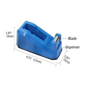 カスタムプロモプラスチックデスクテープディスペンサー視認性カスタムプラスチックテープディスペンサー - Product Image 2