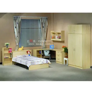 Alibaba School Kleuterschool Slaapkamer Meubilair Kinderen Houten Bed