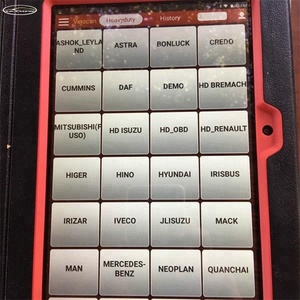 2018 START X431 HD Heavy Duty Special für 24V LKW Arbeit mit 10 ''Zoll Arbeit mit X431 <span class=keywords><strong>V</strong></span> +, X-431 PRO3 X-431 PAD II - Product Image 6