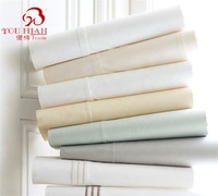 Parure de lit en bambou, drap de lit King Size 100%, vente en gros, hôtel