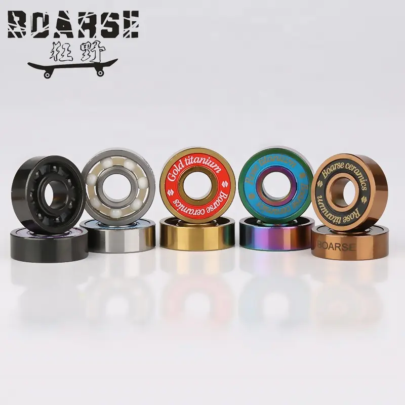 Nhà Sản Xuất Chuyên Nghiệp Tùy Chỉnh Chuyên Nghiệp OEM Thương Hiệu, Cao Cấp 608 Gốm Skateboard Vòng Bi, Trượt Băng Vòng Bi