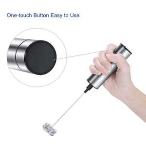 Schiumarola elettrica per caffè e tè cucina bevanda schiumatrice agitatore crematrice Cappuccino frusta miscela schiumosa frullino per uova - Product Image 4