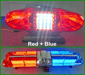 Dc 12 V 1.2 M tamaño completo rojo y <span class=keywords><strong>azul</strong></span> policía flash led de emergencia advertencia barra de luz para vehículos - Product Image 2