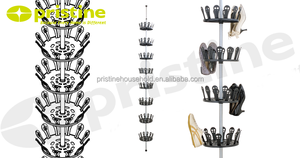 MIT DIY Home <b>Storage</b> Furniture Shopee Sale 8 Tier 48 Pairs Revolving <b>Shoe</b> <b>Rack</b> Easy Assembly Wholesale Taiwan EBay Manufacturer - Product Image 5