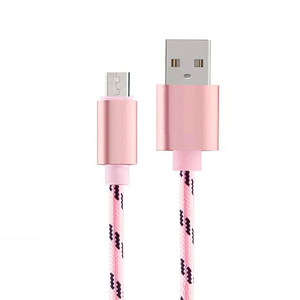 Cabeza de Metal trenzado cable micro usb <span class=keywords><strong>comprar</strong></span> directamente del fabricante de porcelana - Product Image 2