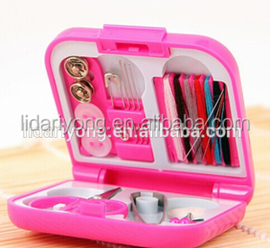 Nouvelle arrivée Portable Mini voyage PP Box couture avec couleur aiguille à coudre fils à coudre Kits DIY Set accueil outils - Product Image 2