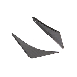 คาร์บอนไฟเบอร์ด้านหน้า Canards กันชน Fins สำหรับ <span class=keywords><strong>Ford</strong></span> <span class=keywords><strong>Mustang</strong></span> GT Shelby GT350R Coupe 2ประตู15-17 - Product Image 2
