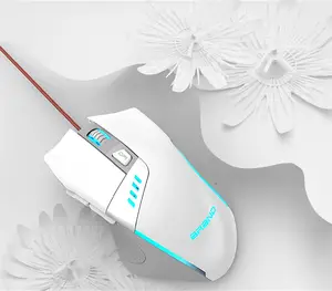 Classical 5 Modes RGB Breathing Gaming Mouse with 800/1600/4800/10000 adjustable DPI for PC Laptops Computer Game Office