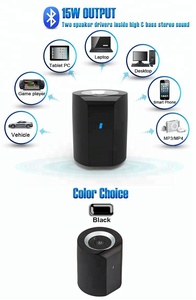 Adin pour lecteur de <span class=keywords><strong>musique</strong></span> numérique portable avec boîtier métallique, 2 canaux, microphone intégré, batterie 1100 mAh, puissance de sortie 15 W - Product Image 6