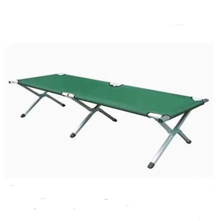 Aluminium draagbare army cot vouwen brancard voor camping