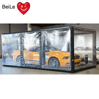 Tenda da garage gonfiabile trasparente per auto in vendita
