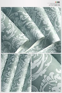 Papel Tapiz de PVC con Diseño Clásico de Flores para Decoración del Hogar, <span class=keywords><strong>Interior</strong></span> - Product Image 6