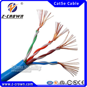 Câble <span class=keywords><strong>Ethernet</strong></span> rigide catégorie <span class=keywords><strong>5e</strong></span> UTP en PVC (100 mètres) - Product Image 1