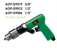 Perceuse pneumatique à engrenages réversibles APLUS GLD-D9506, 650 tr/min, 0,9 CV, couple (39,9 Nm), mandrin 1/2 pouce, consommation d'air 367 L/MIN, OEM - Product Image 2