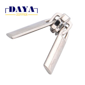 Non-Lock No.5/No.7 Nickel/Black <span class=keywords><strong>da</strong></span> puller dây kéo thanh trượt cho lều - Product Image 3