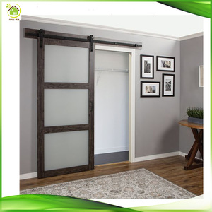 Rails de mécanisme de porte coulissante en bois pour placard à <span class=keywords><strong>3</strong></span> rails - Product Image 6