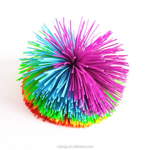 Venta caliente 6 cm 8 cm 10 cm stress relief silicona koosh bolas - Product Image 2