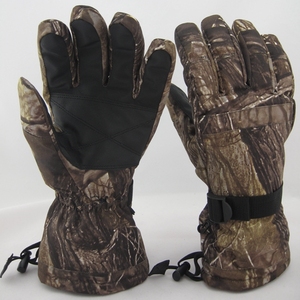 de invierno de aislamiento thinsulate de camuflaje guantes equí - Product Image 2