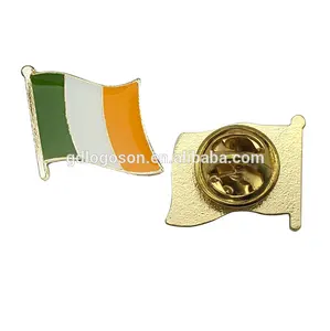 Scozia Irlanda Risvolto Badge Pin Souvenir Metallo Irlandese Irlanda Bandiera Pin Irlandese Bandiere Del Mondo Bandiera Perni del Risvolto Marker