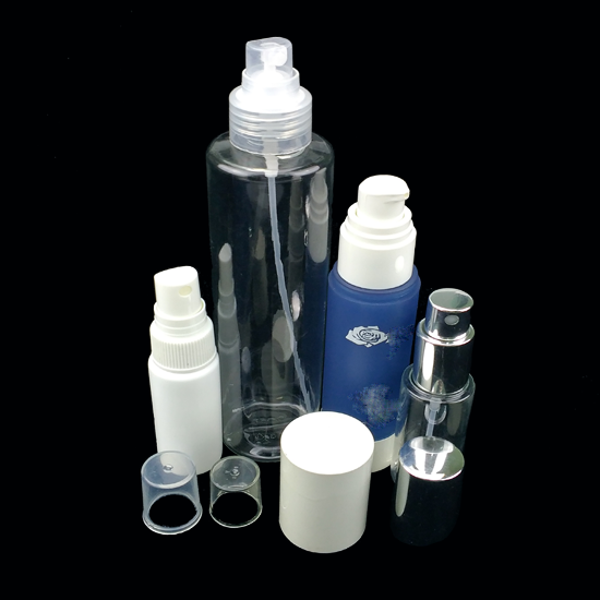 Бутылки с спрей насадками