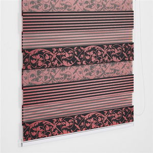 Rouge rose <span class=keywords><strong>mini</strong></span> blins, persiennes, double couche stores - Product Image 2