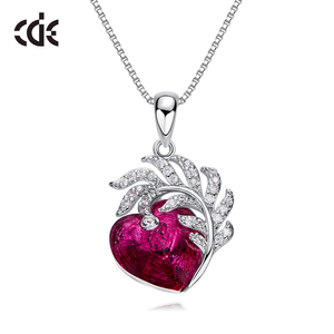Delle donne Gemma E Dei Monili Pendent <span class=keywords><strong>Rubino</strong></span> <span class=keywords><strong>Collana</strong></span> di Pietra - Product Image 1