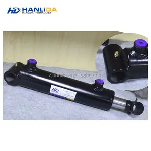 Advanced Germany machines cross tube welded double acting steel hydraulic cylinder used for fitness equipment