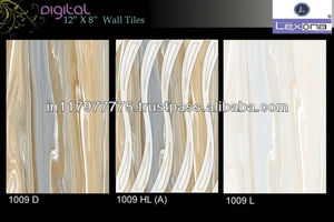 Azulejo de pared y suelo de cerámica de porcelana esmaltada moderna Acabado brillante para uso interior de baño - Product Image 6