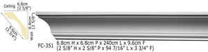 <span class=keywords><strong>Corniche</strong></span> décorative en PU <span class=keywords><strong>de</strong></span> haute qualité, belle et bon marché, en polyuréthane pour rideaux - Product Image 4