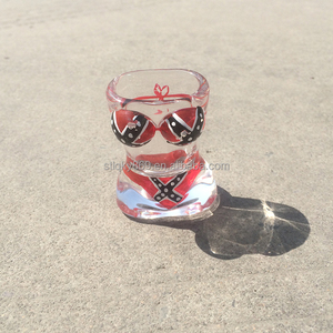 Bikini <strong>Girl</strong> Promotional Gift <strong>Glass</strong> Cup OEM Lead Free Tequila Shot <strong>Glasses</strong> Sexy Shot <strong>Glass</strong> - Product Image 1