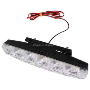 Feu antibrouillard <span class=keywords><strong>led</strong></span> universel, puces 5050, 6 SMD DRL, <span class=keywords><strong>12</strong></span> v, accessoires pour <span class=keywords><strong>automobile</strong></span>, lampe de jour - Product Image 2
