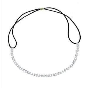Vintage <strong>Beads</strong> <strong>Braided</strong> Headdress Crystal Headband Party Rhinestone Elastic Hair Band for Women Girls Hair Accessories - Product Image 6