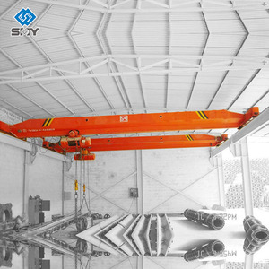 Support Personnalisation 5 6 10 20 tonnes Pont roulant à poutre unique Grue de pont aérien montée au plafond 5 tonnes - Product Image 3