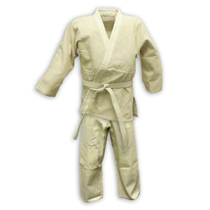 Uniforme naturel simple de judo d'armure pour l'usage d'arts martiaux - Product Image 1