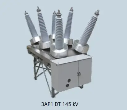 Автоматический выключатель высокого напряжения SIEMENS 3AP1-DT 145kV SIEMENS SF6