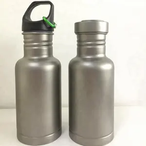 Leverancier Outdoor Gear Camping Pure Titanium Water Reizen Fles Titanium Cup China