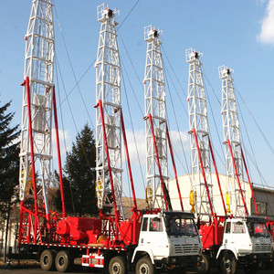 สิทธิบัตร!!! Api 40ton 250hp No - Guyline ที่ใช้งานได้หลายรูปแบบ Rig - Product Image 2